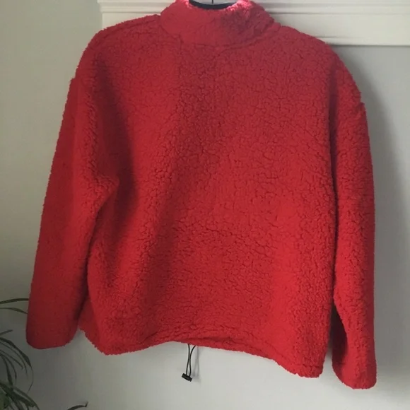 No Boundaries red fleece pullover jacket Sz XXL - Picture 6 of 6
